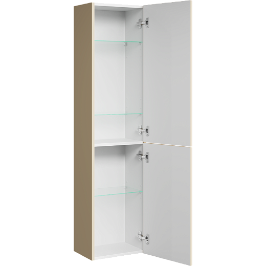 AQWELLA Pure подвесной пенал 35 см, цвет бежевый